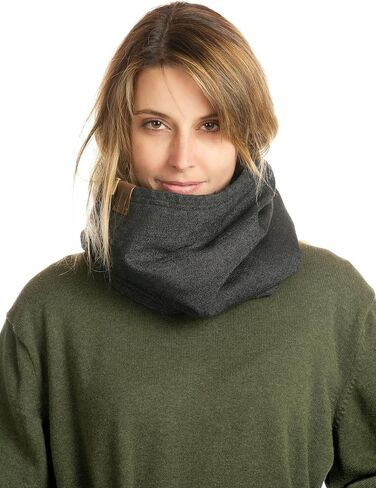Hemp Neck Gaiter, Hood, Scarf (Grey) in Saudi Arabia