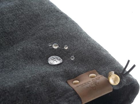 Hemp Neck Gaiter, Hood, Scarf (Grey) in Saudi Arabia