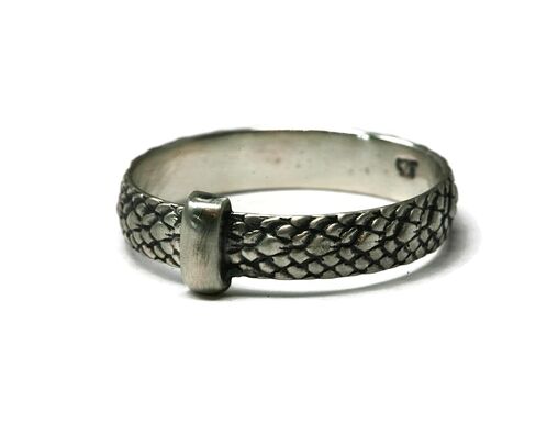 Salish Sea Inspirations Outlander Celtic Style 925 Sterling Silver Ring (Diamond Flower - Silver Key) in Kuwait