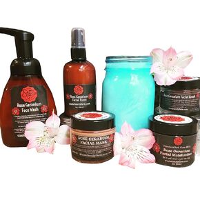 Rose Geranium Skincare Set