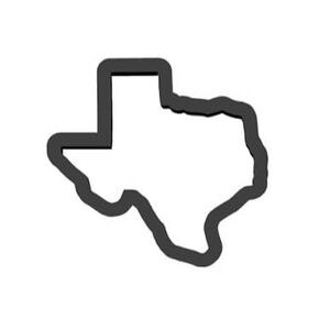 Texas Cookie Cutter - قواطع ملفات تعريف الارتباط الحكومية - قواطع ملفات تعريف الارتباط بالولايات المتحدة - قواطع ملفات تعريف الارتباط السفر