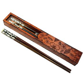 Personalized Chopsticks. Chopsticks With Case. Custom Name Engraved Chopsticks. Chopsticks Reusable. Chopsticks Holder. Chopsticks Japanese. Chinese Chopstick With Box (Box for a pair)
