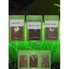 3 حوض أسماك كومبو SE-E-D ، لا يوجد عشب مصطنع للعشب العذبة لخزان السمك Terrarium Dwarf Carpet