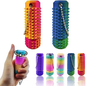 2 Packs Little Ouchies Pain Stim Fidget Toy, 3D Printed Fidget Toys Anxiety Relief Items,Handheld Fidget Toys,Adults & Teens Promotes Focus,Novelty Stress Relief for Christmas Birthday Gift (XU BG+RG) in Saudi Arabia