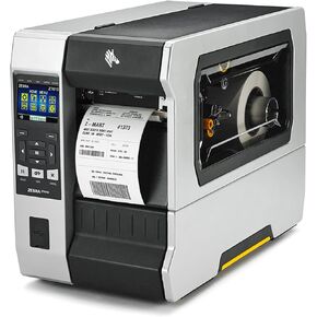 ZEBRA ZT610 600 dpi Thermal Transfer and Direct Thermal Industrial Printer, 4.09" Print Width - Serial, USB, Ethernet, Bluetooth 4.0 Connectivity - Includes Tear Bar ZT61046 - JTTANDS