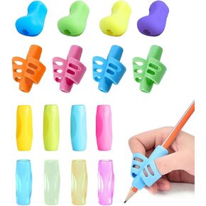16 PCS Pencil Holder for Kids, Grips for Pencils for Kids Handwriting, Pen Grip