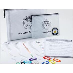 The Nokbox Lite – DIY Estate Planning Organizer & Emergency Kit | Home & Office Organization, Document Organizer for Families, Legacy Planning, Next of Kin, Paper Clutter Solution