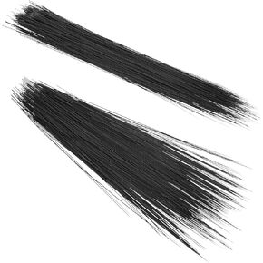 600 Pieces Handmade Animal Whiskers Kit, 3 Inches Cat Craft Felting Needles Whisker Simulated Faux Cat Animal Whiskers for DIY Crafts Needle Wet Felting Making Supplies, Black
