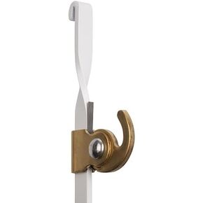 STAS art hanging set: steel rod 4x10mm white 100 cm + hook