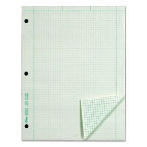 TOP35500 - Description : Pad with Green Cover - Tops Engineering Computation Pads - Each