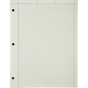 TOPS Products 22144 Engineer Pads,Ruled 5x5 Sq/Inch,200 Shts/Pad,8-1/2-Inch x11-Inch,GN