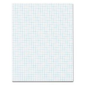 (6 Pack Value Bundle) TOP33041 Quadrille Pads, 4 Squares/inc, 8-1/2 x 11, White, 50 Sheets/Pad