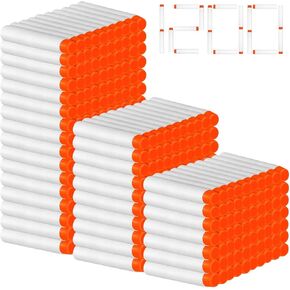 Vinsot Bullets Bulk, Refill Darts Compatible with Nerf Guns, Foam Refill Bullet Darts Compatible with Nerf Guns N-Strike Elite Series Blaster for Boys and Girls
