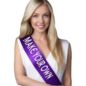 Miss Alaska Sash for Women – Customizable and Personalized (Pink, Miss Alaska)