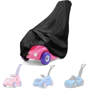 Toddler Push Car Cover for Step 2 Push Toy Cars, Waterproof Kids Ride-On Toy Car Cover Outdoor-36"L×20"W×16.5"H
