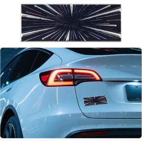 for Tesla Plaid Logo 2026 2025 Model Y Juniper Launch Commemorative Badge Sticker, Compatible for Model 3 Y X S Exterior Decoration Accessories