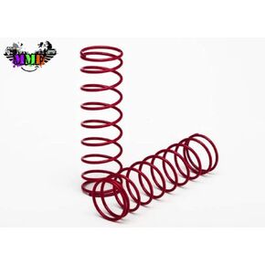 Traxxas TRA3758R Springs, front (red) (2)