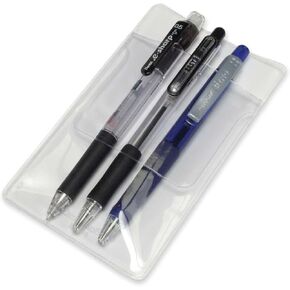 BAU46502 Baumgartens Pocket Protectors, for Pen Leaks, Clear (48 count)