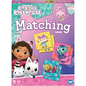 Wonder Forge Gabby’s Dollhouse Matching Game | بناء التركيز والذاكرة مع Gabby ، Pandy Paws ، والمزيد | نشاط ممتع وجذاب للأطفال الذين تتراوح أعمارهم بين 3 سنوات