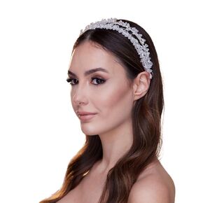 Elegant Crystal Beaded Hairband