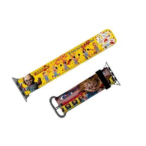 Good Guy Chucky Horror Movie Watch Band Compatible with Apple Watch Series 9 Ultra 8 7 6 5 4 3 2 1 SE, Women and Men Replacement fits 38mm - 49mm. (42mm - 49mm)
