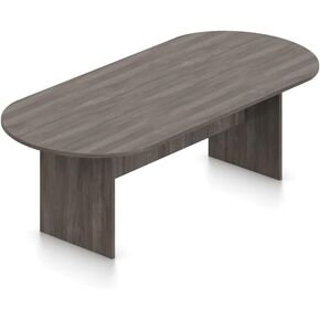 GOF 6FT, 8FT, 10FT Conference Table Chairs (G11343B) Set, Dark Cherry, Espresso, Mahogany, Walnut, Artisan Grey (8ft with 6 Chairs, Dark Cherry)