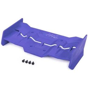 Traxxas 7821X Wing, Blue/ 4x12mm FCS (4)