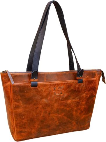 LUXI TREASURE Genuine Leather crossbody purses for women | Black | 12 INCH | Full grain leather | Women Messenger | Ladies Handbag | Shoulder Purse in Saudi Arabia