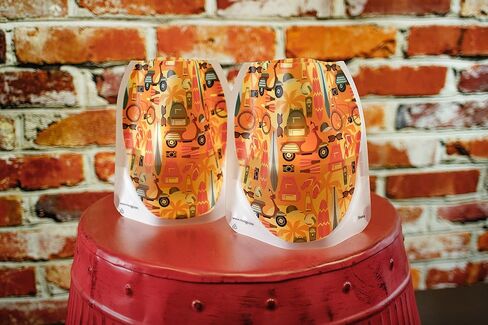 MODGY Luminary Lanterns 4-Pack - Floating LED Candles with Batteries Included - Luminaries are Great for Weddings, Parties, Patios & Celebrations of All Kinds (Spoke) in Kuwait