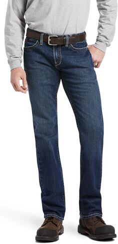 ARIAT Men's MNS Fr M7 Drstr BSC Straight Jean Shale in Saudi Arabia