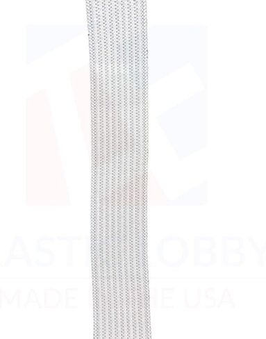 5/8 "(16 مم) مرن متبكى أبيض - صنعنا 5 ياردات in Kuwait