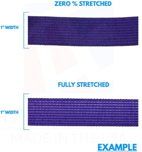 5/8 "(16 مم) مرن متبكى أبيض - صنعنا 5 ياردات in Kuwait