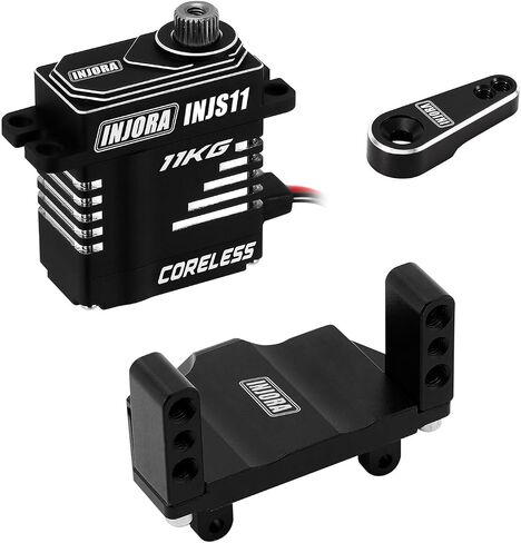 INJORA INJS11 High Voltage Coreless Servo with Aluminum Horn for 1/18 HPI Venture18 Upgrade in Saudi Arabia