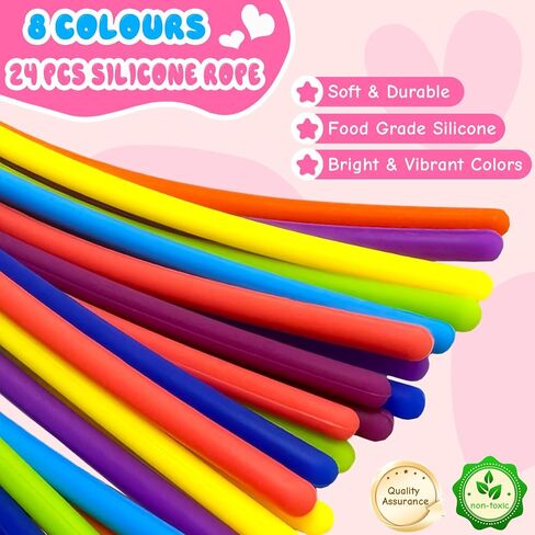 أطفال تململ الأطفال القلق البالغين ، كرة نشاط حسية ثلاثية الأبعاد لأدوات التوحد ADHD مع 24 سلاسل حقيبة محمولة ، طفل Toddler Tower Airplane Roadtrip for Boy Girl Girl Gift (Pink) in Kuwait