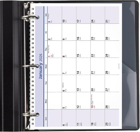 AT-A-GLANCE 2026 Wall & Desk Calendar, Monthly, 11" x 8", Small, Daily Blocks 1.25" x 1.25", QuickNotes (PM502826) in Saudi Arabia