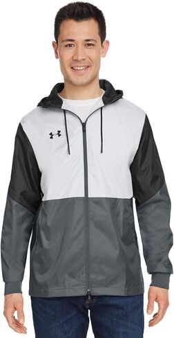 جاكيت UA Team Legacy Windbreaker للرجال من Under Armour (مقاس X-Large). in Saudi Arabia