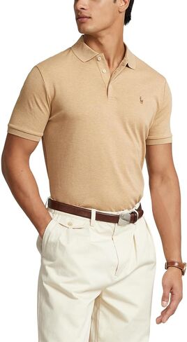 Polo Ralph Lauren Mens Crew Neck Performance T-Shirt (L, Black) in Saudi Arabia