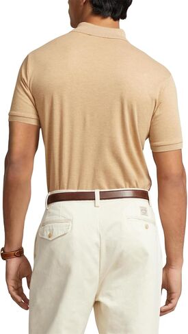 Polo Ralph Lauren Mens Crew Neck Performance T-Shirt (L, Black) in Saudi Arabia