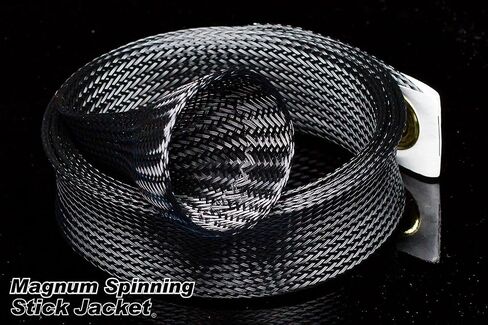 RITE-HITE Orin Briant Stick Jacket أغطية قضبان الصيد - Magnum Spinning؛ لقضبان التصيد والقفز، والمسك، وسمك السلمون المرقط في البحيرة، وسمك السلور والعديد من أنواع المياه المالحة. in Kuwait