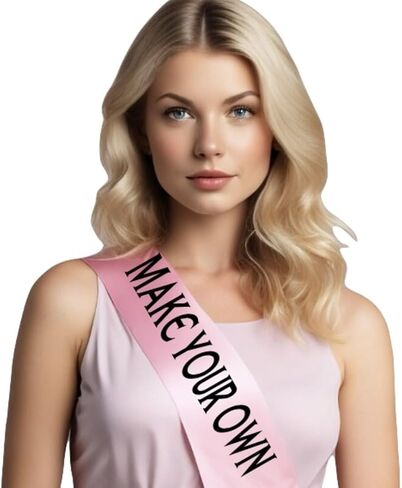 Miss Alabama Sash for Women - Personalized Party & Event custom sashes (White, Miss Alabama) in Saudi Arabia