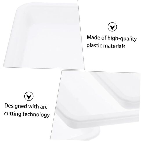 NUOBESTY 3pcs Food-Grade Plastic Experiment Tray for Classroom and Art Projects Mixing and Painting Pallet for Boys and Activities Lightweight and Sturdy in Kuwait