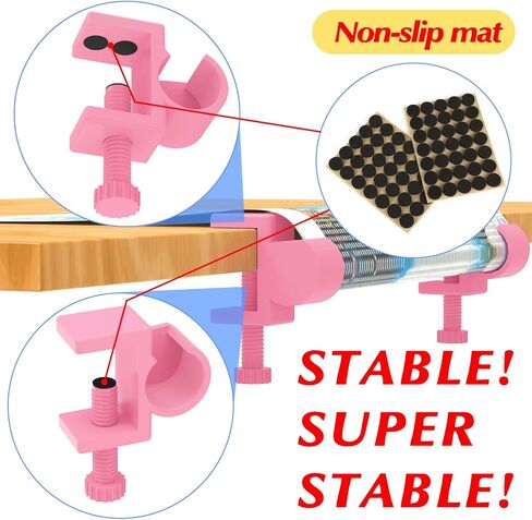 مجموعة Clamp Clamp Clamp Clamp ، حامل اللوحة الماسي القماشية ، ومجموعات Diamondart وملحقات حرفية للبالغين ، هدية لمقاهي Diy Diamond (Black) in Kuwait