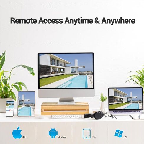 كاميرا Evtevision 4MP خارجية PoE Security IP مع ميكروفون مدمج، عدسة 2.8 مم، رؤية ليلية 100 قدم، مقاومة للماء IP67، كشف الإنسان/الوجه بالذكاء الاصطناعي، كاميرات مراقبة رصاصة مع فتحة بطاقة SD in Kuwait