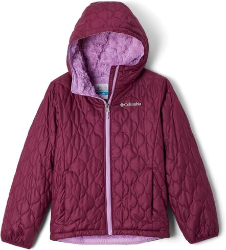 Columbia Youth Girls Bella Plush Jacket, Pink Ice/Pink Orchid, X-Large in Saudi Arabia
