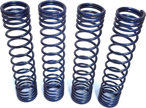 CNC Stronger Shock Springs Wire Dia 3.25mm for Traxxas X-MAXX 1/5 8S, 4pcs (Red) in Saudi Arabia