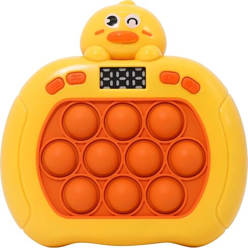Quick Push Bubble Game,POP Toy Fast Push Game,Quick Push Pop Fidget Toys for Kids 3-12 Years Old,6 Game Mode Upgrades,Handheld Puzzle Games for Halloween and Christmas,Sensory Toys (Unicorn) in Kuwait