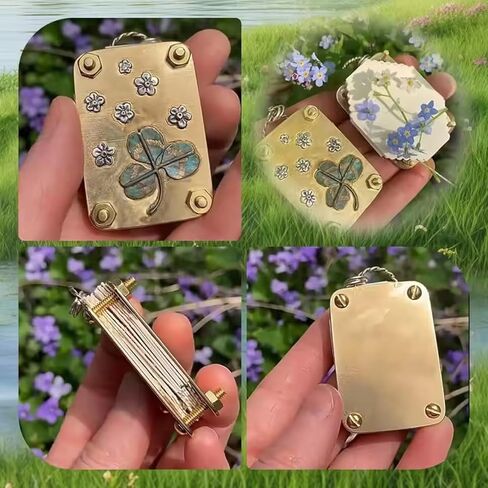 Smorbrid Micro Flower Press Plants Art & Crafts Metal Flowers Prapting ، Microwave Flower Press ، DIY Pressed Plant Prestence Kit Art for Arts and Crafts Lovers (Sunflower) in Kuwait