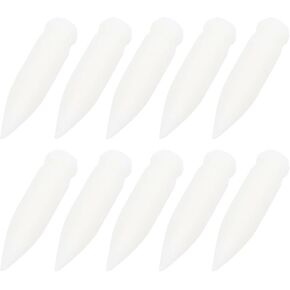 10Pcs Acrylic Marker Pen Tips - Fine Point Replacement Nibs for Refillable Brush Pens - Art Supplies for Sketching and Drawing Compatible with Oil Markers