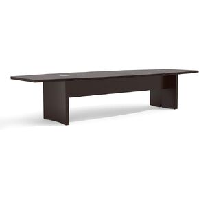 Safco Aberdeen 10ft Conference Table Contemporary Laminate Gray Steel Ideal for Modern Business and Meeting Rooms 367 lbs. Weight ACTB10LGS