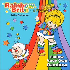 2026 Rainbow Brite Medium Weekly Monthly Planner